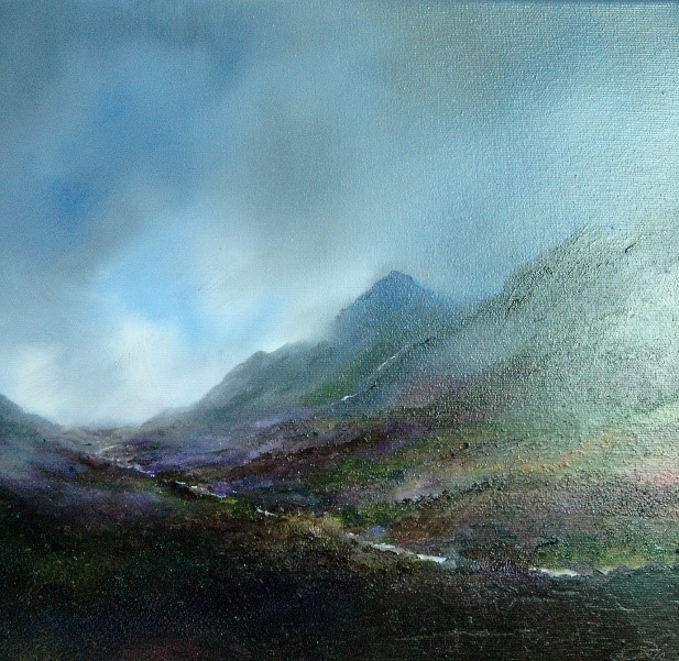 'Glen Sligachan, Isle of Skye' by artist Peter Dworok